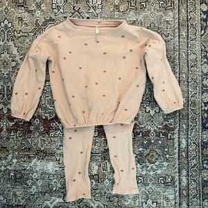 Rylee + Cru Star Legging and Pullover Set